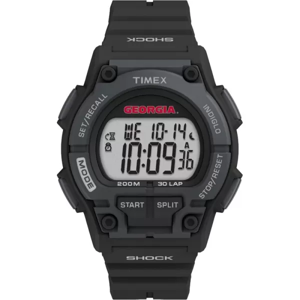 Mens Takeover 42mm Quartz Watch with Resin StrapGeorgia Bulldogs