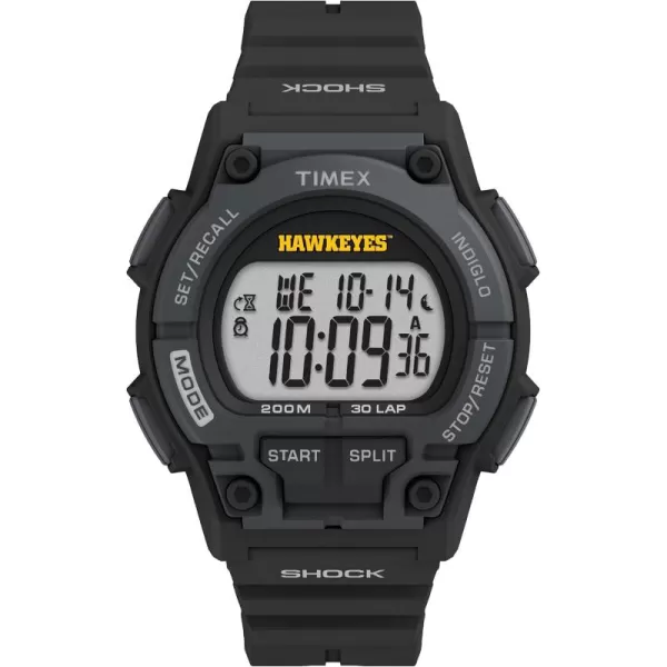 Mens Takeover 42mm Quartz Watch with Resin StrapIowa Hawkeyes