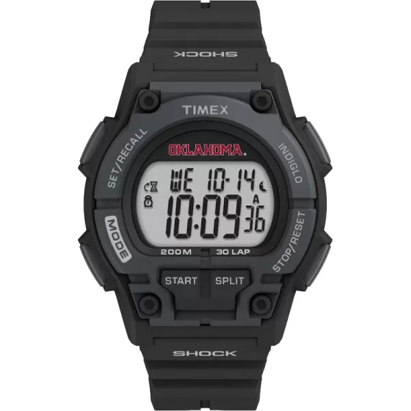 Mens Takeover 42mm Quartz Watch with Resin StrapOklahoma Sooners
