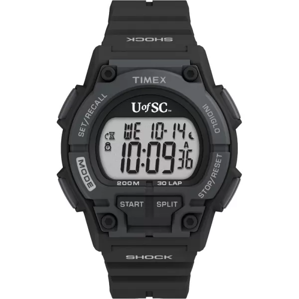 Mens Takeover 42mm Quartz Watch with Resin StrapSouth Carolina Gamecocks