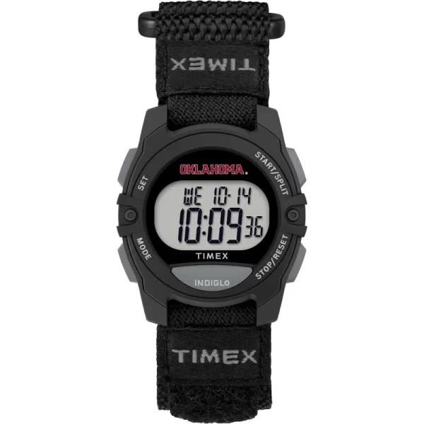 Rivalry 33mm Quartz Watch with Fabric StrapOklahoma Sooners