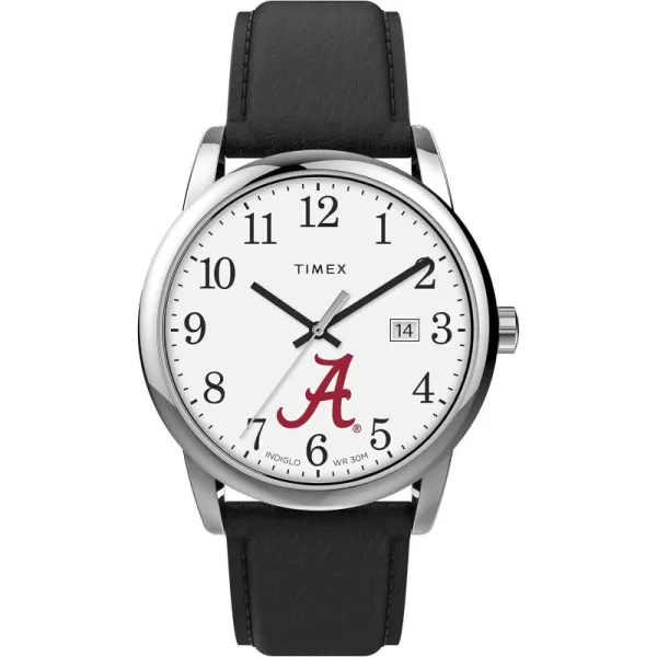 Timex Mens Collegiate Easy Reader 38mm WatchAlabama Crimson Tide