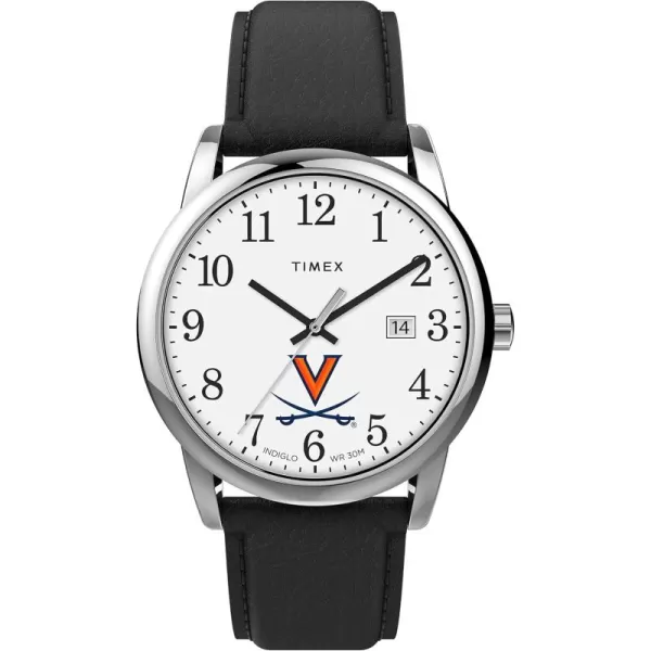 Timex Mens Collegiate Easy Reader 38mm WatchVirginia Cavaliers