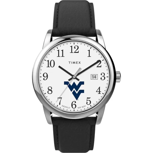 Timex Mens Collegiate Easy Reader 38mm WatchWest Virginia Mountaineers