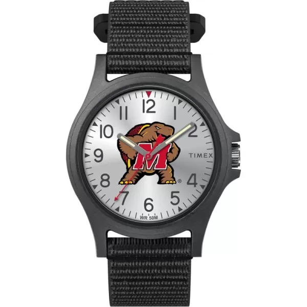 Timex Mens Collegiate Pride 40mm WatchMaryland Terrapins
