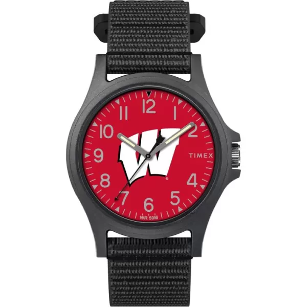 Timex Mens Collegiate Pride 40mm WatchWisconsin Badgers