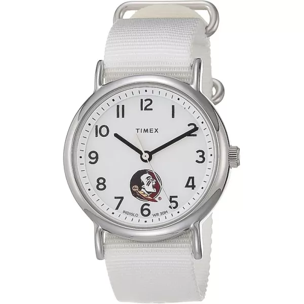 Womens Weekender 38mm Quartz Watch with Fabric StrapFlorida State Seminoles