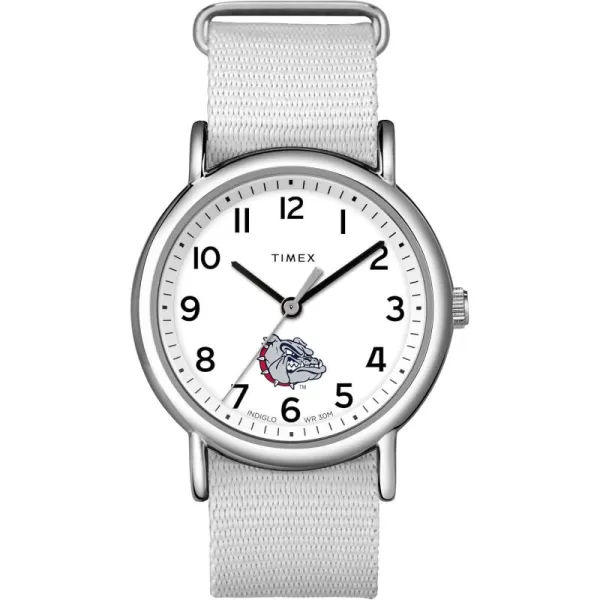 Womens Weekender 38mm Quartz Watch with Fabric StrapGonzaga Bulldogs