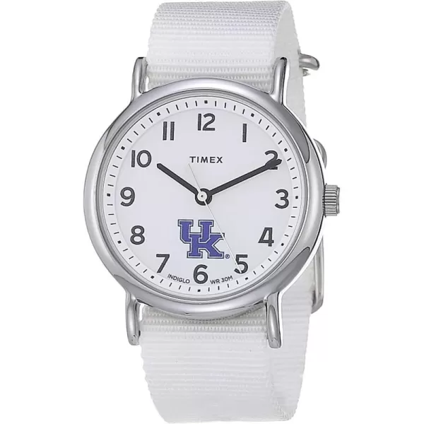 Womens Weekender 38mm Quartz Watch with Fabric StrapKentucky Wildcats