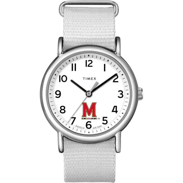 Womens Weekender 38mm Quartz Watch with Fabric StrapMaryland Terrapins