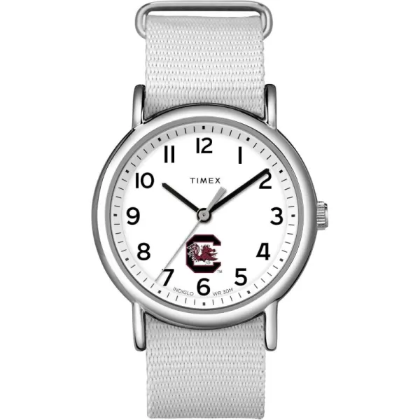 Womens Weekender 38mm Quartz Watch with Fabric StrapSouth Carolina Gamecocks