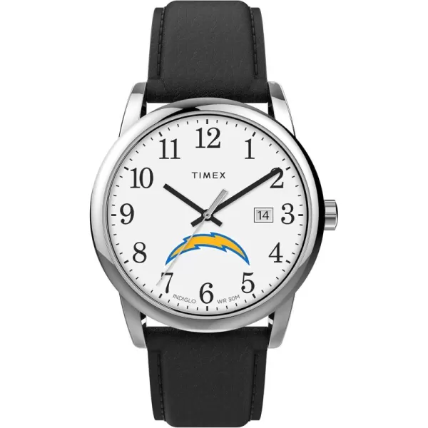 Timex Mens NFL Easy Reader 38mm WatchLos Angeles Chargers