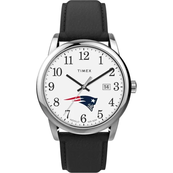Timex Mens NFL Easy Reader 38mm WatchNew England Patriots