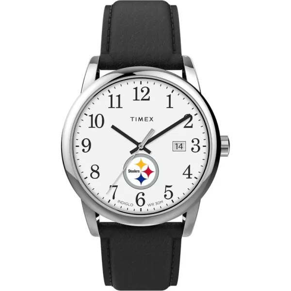 Timex Mens NFL Easy Reader 38mm WatchPittsburgh Steelers