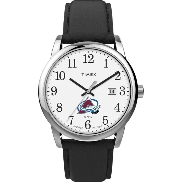 Timex Mens NHL Easy Reader 38mm WatchColorado Avalanche