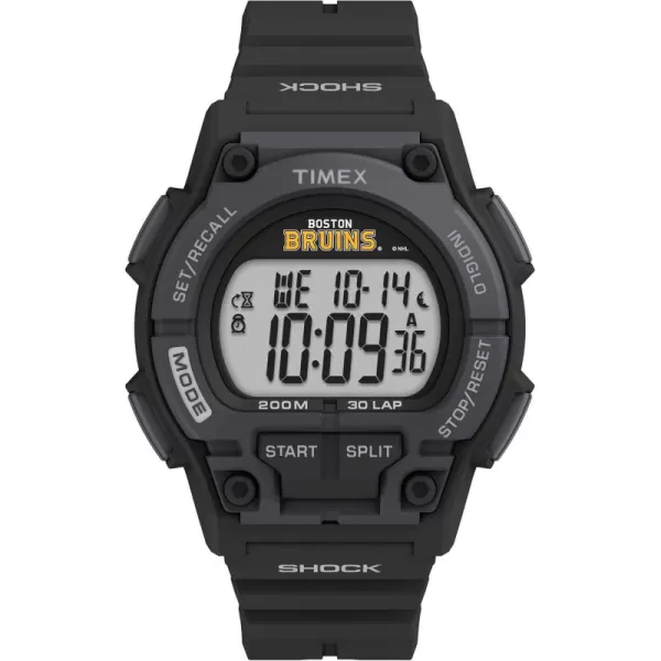 Timex Mens NHL Takeover 42mm Digital WatchBoston Bruins