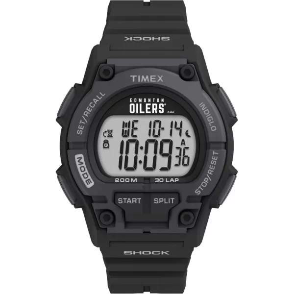 Timex Mens NHL Takeover 42mm Digital WatchEdmonton Oilers