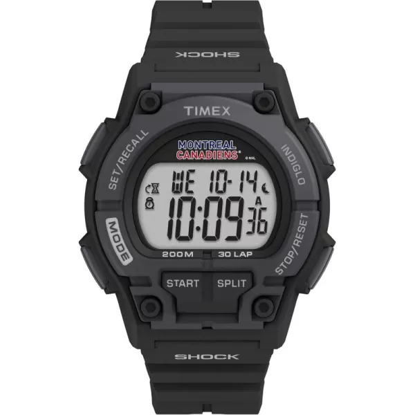 Timex Mens NHL Takeover 42mm Digital WatchMontreal Canadians
