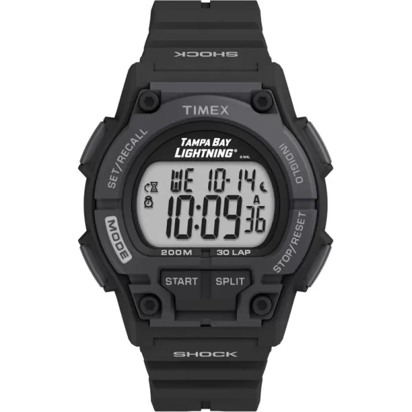 Timex Mens NHL Takeover 42mm Digital WatchTampa Bay Lightning