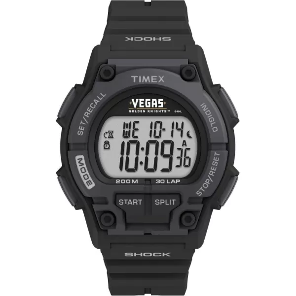 Timex Mens NHL Takeover 42mm Digital WatchVegas Golden Knights