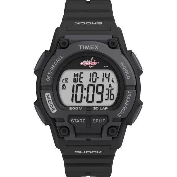Timex Mens NHL Takeover 42mm Digital WatchWashington Capitals