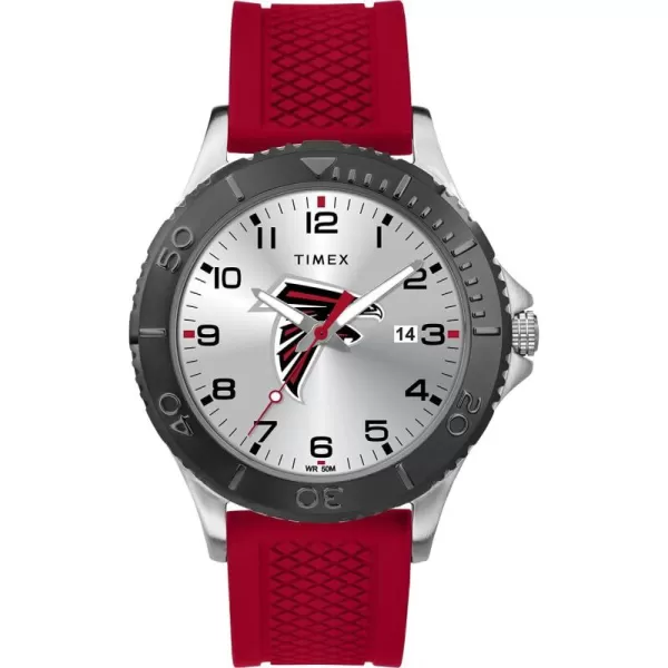 Timex NFL Gamer 42mm Watch  2021 Super Bowl Champions Tampa Bay Buccaneers Model TW2V17200YZAtlanta Falcons