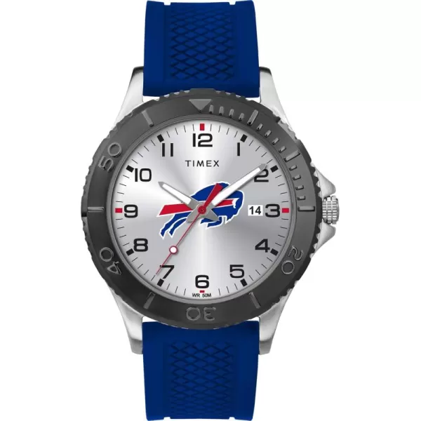 Timex NFL Gamer 42mm Watch  2021 Super Bowl Champions Tampa Bay Buccaneers Model TW2V17200YZBuffalo Bills