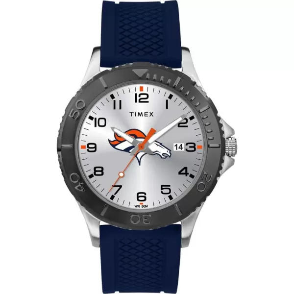 Timex NFL Gamer 42mm Watch  2021 Super Bowl Champions Tampa Bay Buccaneers Model TW2V17200YZDenver Broncos