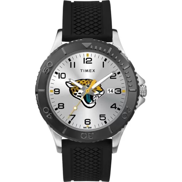 Timex NFL Gamer 42mm Watch  2021 Super Bowl Champions Tampa Bay Buccaneers Model TW2V17200YZJacksonville jaguars