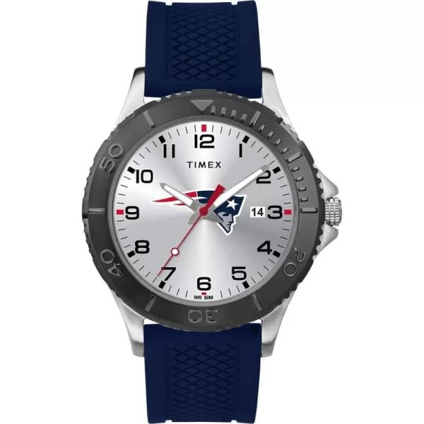 Timex NFL Gamer 42mm Watch  2021 Super Bowl Champions Tampa Bay Buccaneers Model TW2V17200YZNew England Patriots