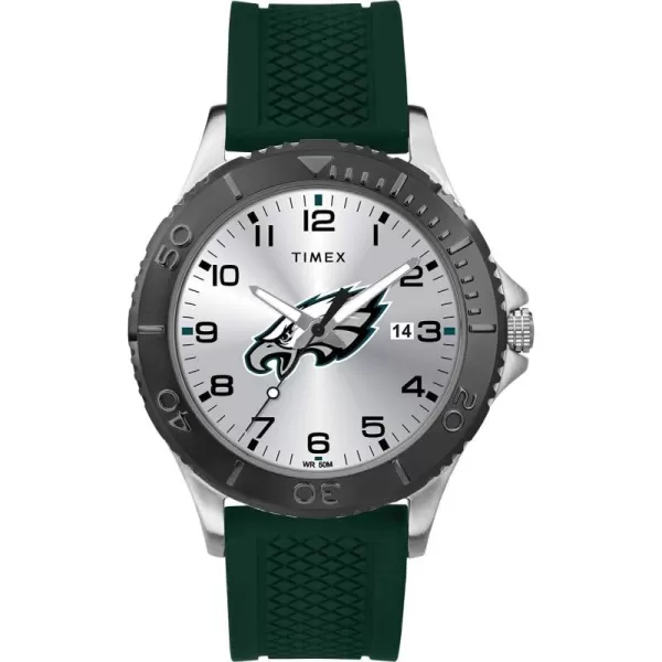 Timex NFL Gamer 42mm Watch  2021 Super Bowl Champions Tampa Bay Buccaneers Model TW2V17200YZPhiladelphia Eagles
