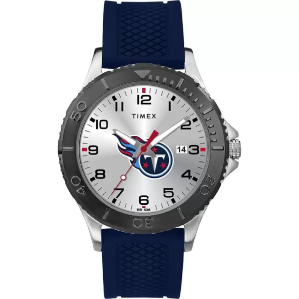 Timex NFL Gamer 42mm Watch  2021 Super Bowl Champions Tampa Bay Buccaneers Model TW2V17200YZTennessee Titans