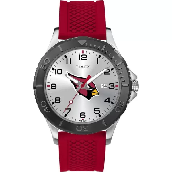 Timex NFL Gamer 42mm Watch  2021 Super Bowl Champions Tampa Bay Buccaneers Model TW2V17200YZarizona Cardinals