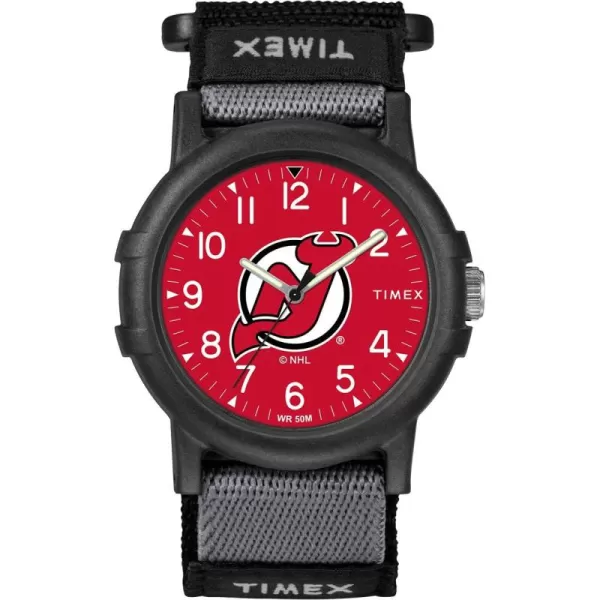 Timex NHL 38mm Recruit WatchNew Jersey Devils