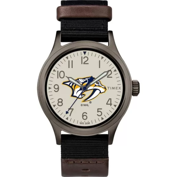 Timex NHL Mens 40mm Clutch WatchNashville Predators
