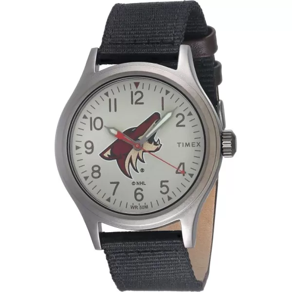 Timex NHL Mens 40mm Clutch Watcharizona Coyotes