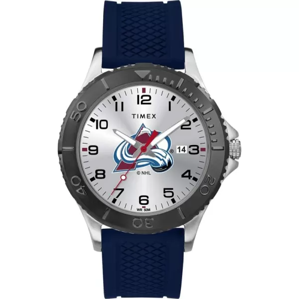 Timex NHL Mens 42mm Gamer WatchColorado Avalanche