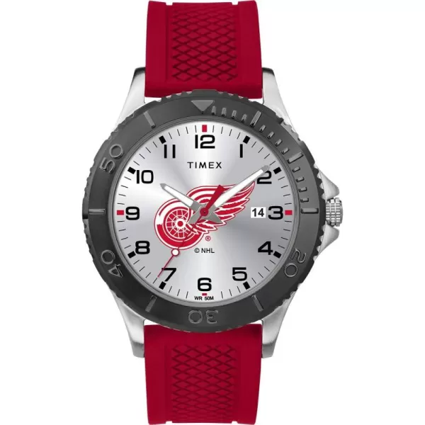 Timex NHL Mens 42mm Gamer WatchDetroit Red Wings