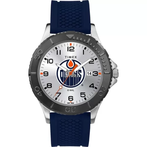 Timex NHL Mens 42mm Gamer WatchEdmonton Oilers