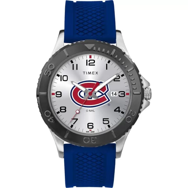 Timex NHL Mens 42mm Gamer WatchMONTREAL Canadians