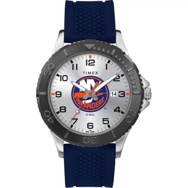 Timex NHL Mens 42mm Gamer WatchNY Islanders