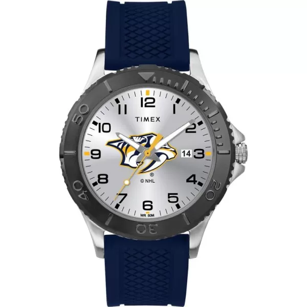 Timex NHL Mens 42mm Gamer WatchNashville Predators