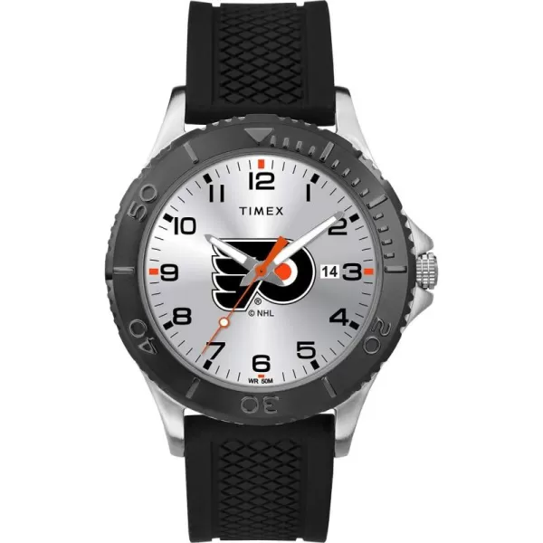 Timex NHL Mens 42mm Gamer WatchPhiladelphia Flyers