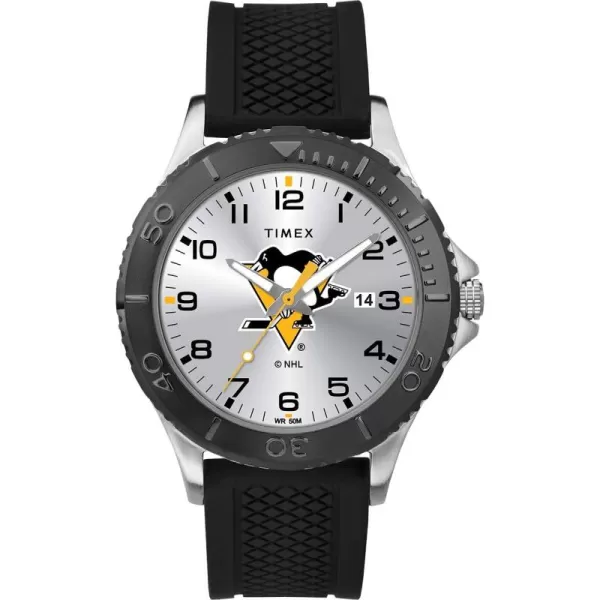 Timex NHL Mens 42mm Gamer WatchPittsburgh penguins