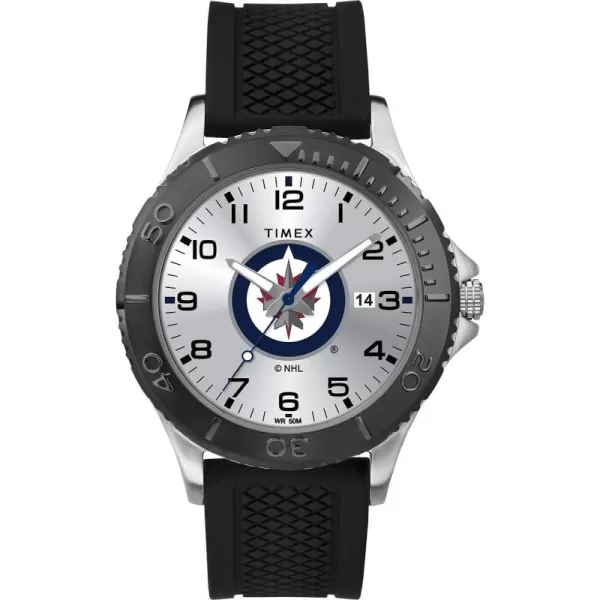 Timex NHL Mens 42mm Gamer WatchWinnipeg Jets
