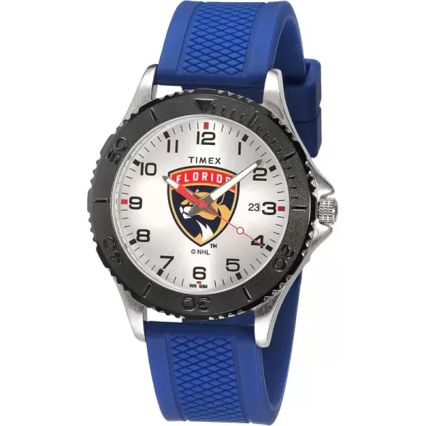 Timex NHL Mens 42mm Gamer Watchflorida Panthers