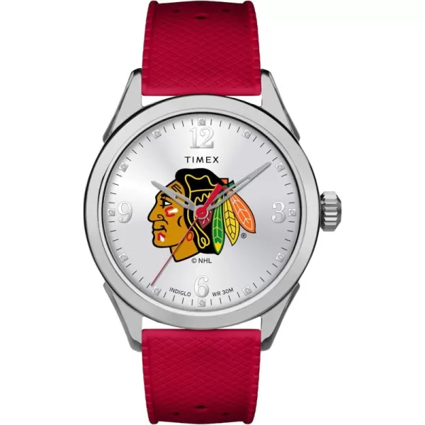 Timex NHL Womens 40mm Athena WatchChicago Blackhawks