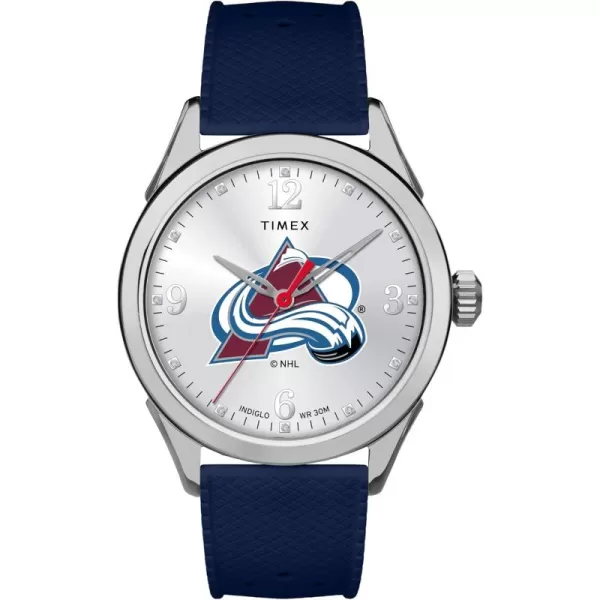 Timex NHL Womens 40mm Athena WatchColorado Avalanche