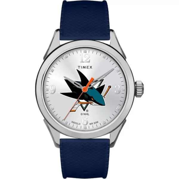 Timex NHL Womens 40mm Athena WatchSan Jose Sharks