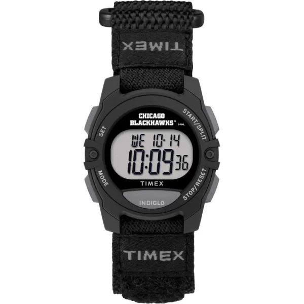 Timex Unisex NHL Rivalry 33mm Digital WatchChicago Blackhawks